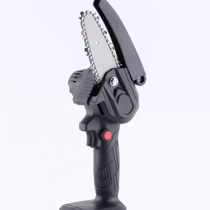 Mini motosierras de mano inalámbrica recargable, kit y maletín de herramientas para jardinería y cortar madera, 6 pulgadas (15 cm), 2 baterías de 21V 1500mAh, Don Feliz - 1