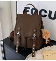 Mochila de mujer de gran capacidad, moderna y versátil, de tendencia atmosférica, duradera, sencilla, con múltiples bolsillos, para viajes de mujer. - details 7