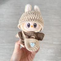 Ropa De Muñeca Para LABUBU Universal Ropa De Peluche Miniatura Para Idolos De Muñecas Labubu I II III Regalo Para Fans Material Algodón Y Lana Origen Guangdong - details 2