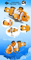 Bloques De Construcción Animal Del Mundo De La Playa Set De Modelos De Ballena Delfín Jirafa Y Oveja Para Niños Educativo DIY Juguetes Regalos De Vacaciones - details 9