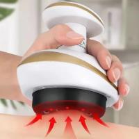 Masajeador Eléctrico De Vacío Para El Cuerpo Con Calentamiento Y Exfoliación Anticelulitis Herramienta De Masaje Guasha Para La Espalda - details 13