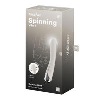 SATISFYER SPINNING VIBE 1 VIBRADOR Y ROTADOR COLOR BEIGE DILDO JUGUETES SEXUALES - details 1