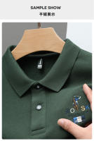Camisa POLO Para Hombre De Algodón 100% Bordada De Manga Larga Estilo Casual Elegante Para Primavera Y Otoño Paul - details 15