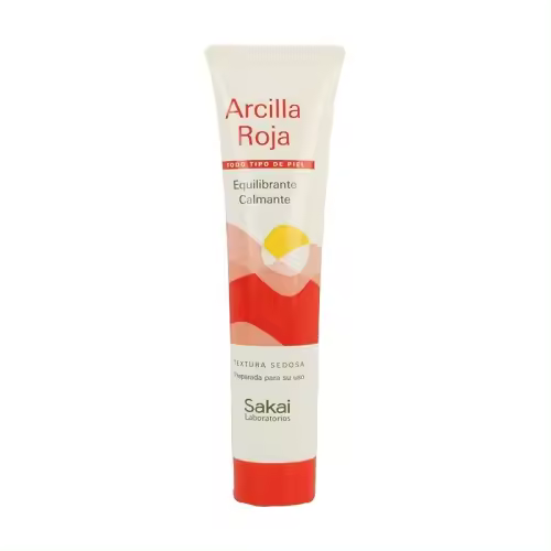 Sakai Arcilla Roja Mini 100Grs - Equilibra y Calma la Piel - Apto para Veganos - 1