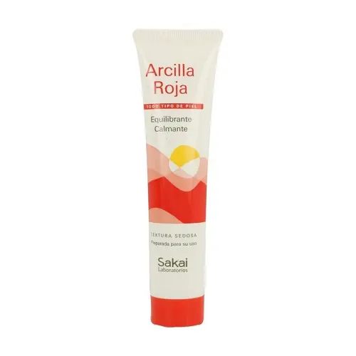 Sakai Arcilla Roja Mini 100Grs - Equilibra y Calma la Piel - Apto para Veganos - 1