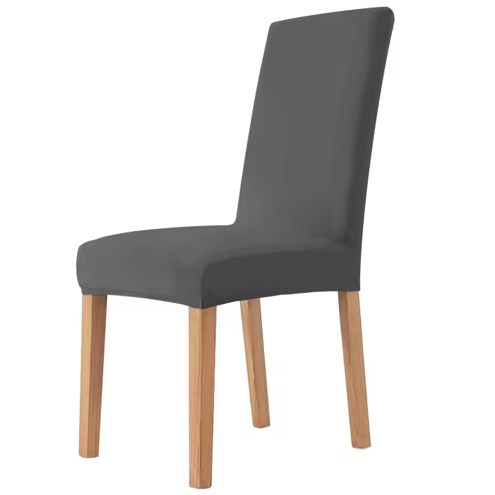 GFD - Fundas Elásticas para Sillas Comedor con Respaldo, Fundas Lisas para Sillas Ajustables Lavables, Forros para Sillas de Comedor, Cubre Sillas, Funda Silla Oficina Hogar - 1