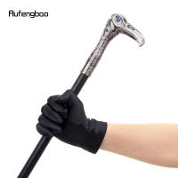 Bastón De Luxo Con Cabeza De Águila Decorativo Y Elegante Moda Cane Cosplay Aleación Vintage 93cm Puntas De Goma Material De Eje De Acero - details 4