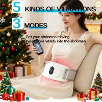 Slimming Abdominal Massager with Double Power Motor, 5 Vibration Levels 3 Modes, Wireless & Thin Design, 2000mAh Battery for Weight Loss​ - details 3