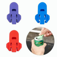 6pcs Abrebotellas Portátil Para Refrescos Y Cerveza a Mano Con Sellador Antipolvo Y Sin Manos Abrebotellas Simple - details 1
