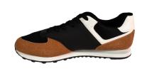 Everlyx - Zapatillas Hombre - Sneakers de Moda - Lona Marrón y Negro - Estilo Urbano Elegante - EV961_5 - details 2