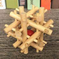 Rompecabezas Tridimensional De Madera Kongming Lock Desafío Cerebral Para Adultos Regalo De Inteligencia Para Niños Juego De Descompresión Para Oficina - details 0