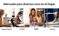 Lámpara De Escritorio LED Ajustable 10W 40CM Con Protección Ocular Luz Clampable 3 Temperaturas De Color Y 10 Niveles De Brillo - details 10
