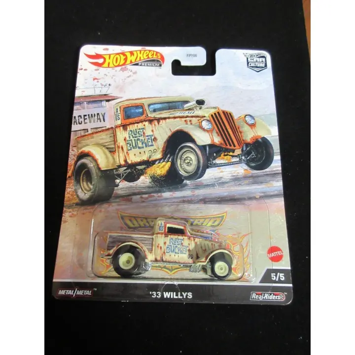 Hot Wheels Premium '33 Willys DRAGS TRIP - 1