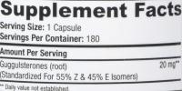SAN T3 180 Cápsulas - Quemador de Grasa y Acelerador de Metabolismo con Guggulsterones - details 1