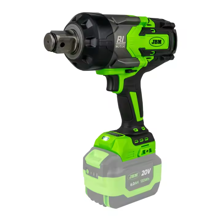JBM 60050 PISTOLA DE IMPACTO BRUSHLESS A BATERÍA 1" 2300NM - 1
