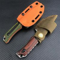 Cuchillo De Fijación BM 15017 Hunt Hidden Canyon Hoja De Punto Hunter Cuchillo De Sobrevivencia Táctica Para Camping Con Mango De Madera / G10 - details 4