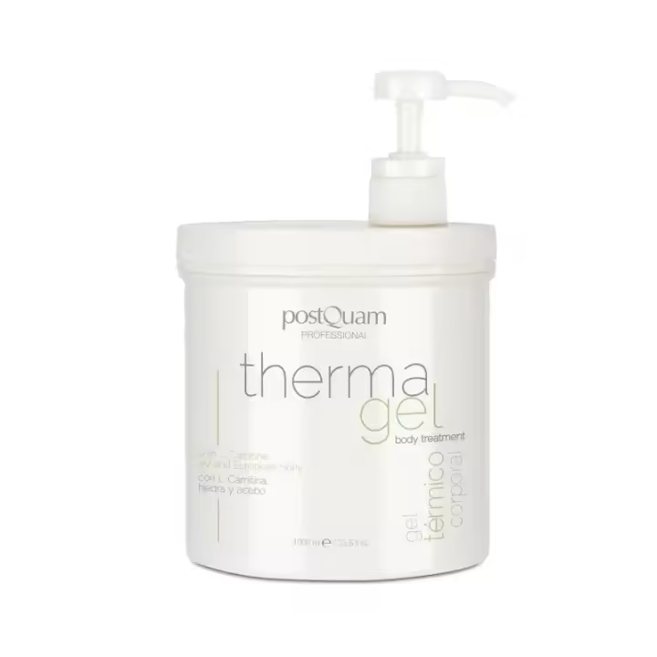 PostQuam - Gel Anticelulítico Efecto Calor | Reducción de Celulitis y Piel de Naranja | con Ingredientes Naturales - 1 litro - 1