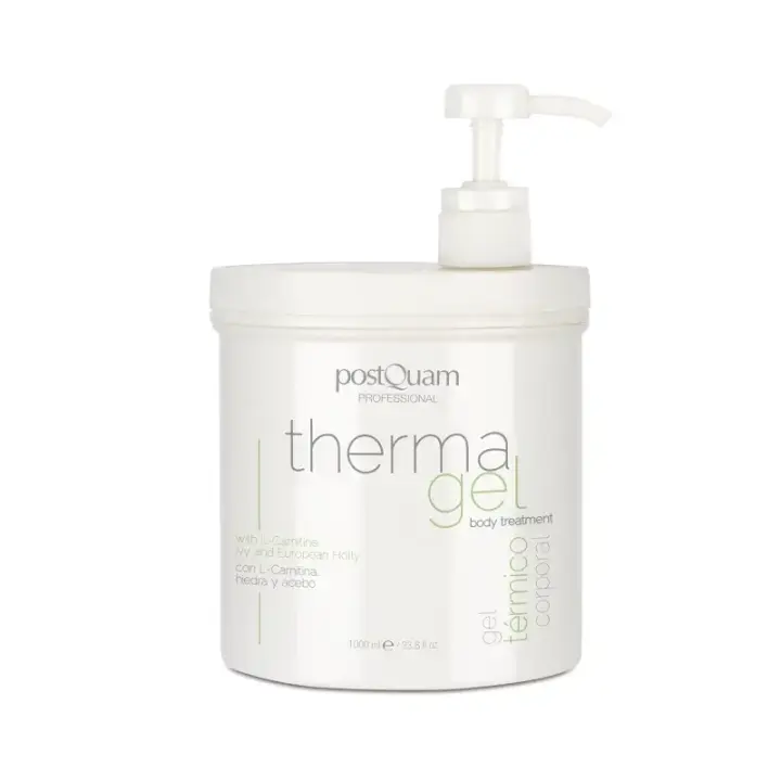 PostQuam - Gel Anticelulítico Efecto Calor | Reducción de Celulitis y Piel de Naranja | con Ingredientes Naturales - 1 litro - 1