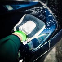 SCRATCH FREE TRIPLE ACTION WASH MITT. Guante de triple acción - GS27 - details 1