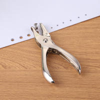 Pulverizador De Agujeros Portátil Para Papel Y Manualidades Metálico De 3/6mm Herramienta De Oficina Y Encuadernación - details 7