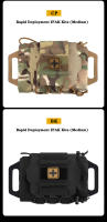 Bolsa Táctica De Rescate Médico MOLLE Kit De Primeros Auxilios Para Sobrevivencia Camping Senderismo Equipaje Fijo Para Chaqueta Y Cinturón - details 8