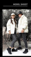 Botas De Nieve Impermeables Para Hombres Invierno Zapatos De Acampar Hasta La Rodilla Con Peluche Cálido Adecuadas Para Parejas Y Senderismo - details 16