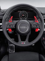 Extensión De Palanca De Cambio Para Audi A3 S3 A5 S5 A4 B9 Q7 TT TTS Palanca De Cambio Del Volante Material ABS - details 0