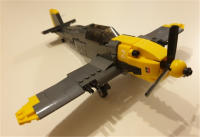 Bloques De Construcción DIY Clásicos De Avión De Combate BF-109 Para El Ejército Del Segundo Mundo War II 289 Piezas Juguetes Para Niños - details 2