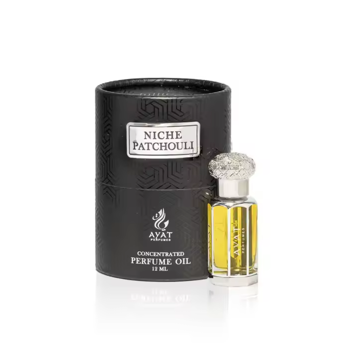 Perfume intimo concentrado Musk Niche Pachuli  12ml Ayat, Musk dulce femenino pequeño , Botella bonita sensual ,eficaz - 1