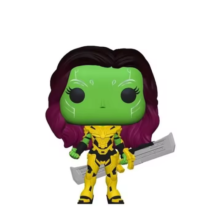 Funko POP! Vinyl - What If - Gamora With Blade Of Thanos - Guardianes de la Galaxia - Figura Coleccionable Oficial - Juguete para Niños y Adultos - Fans - Diversidad de Personajes y Temáticas - 1