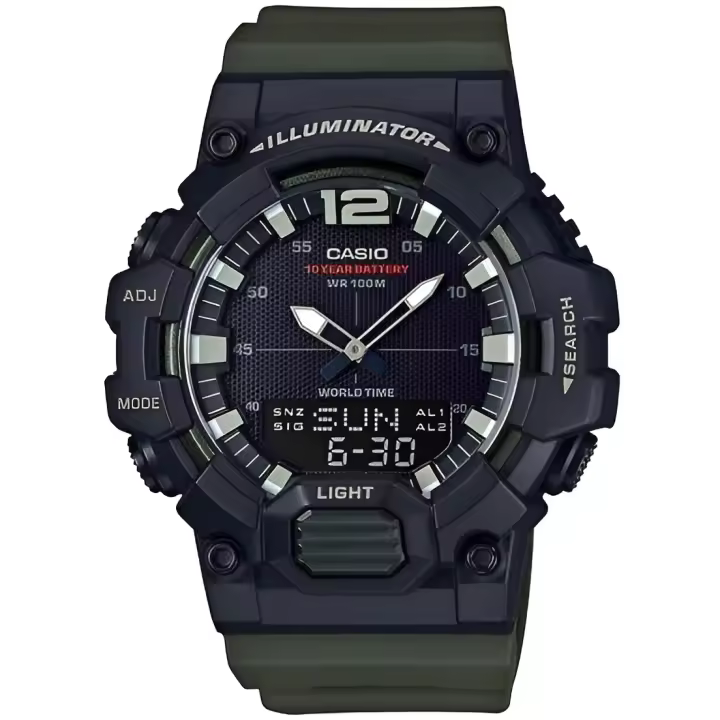 Reloj Casio HDC-700-3AV Original analogico y digital - 1
