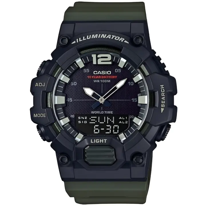 Reloj Casio HDC-700-3AV Original analogico y digital - 1