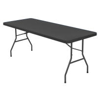 Mantel De Spandex Elástico 1 Pc 4/6/8ft Cubierta De Mesa Rectangular Lavable Y Resistente a Arrugas Para Patio Moderno - details 8