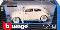 Volkswagen Käfer-Beetle (1955) Coche Escala 1:18 - Burago 12029 - details 2
