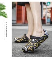 Sandalias De Verano Para Hombres Talla Grande 48/49 Zapatillas Casuales De Lujo Comodidad Hogar Suaves Clogs De EVA Color Negro Blanco Gris - details 21