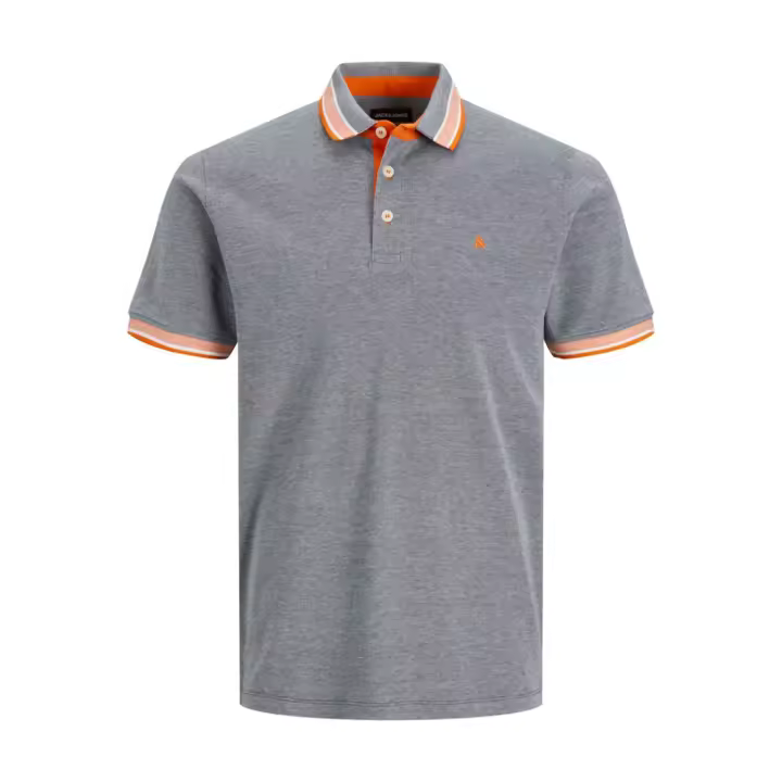 JACK&JONES Hombre Polo Camiseta Top TS Cuello 28363 - 1