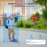Cámara De Seguridad IP WiFi PTZ 10MP 5K Con Visión Nocturna Dual Pantalla Protección Dual Lente Montaje En Pared O-KAM pro - details 6