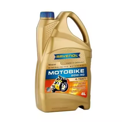 RAVENOL Motobike 4-T Mineral SAE 20W-40 - 4 L - 1