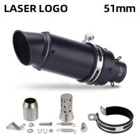 Accesorios De Motocicleta Universal En Acero Inoxidable Modificar Escape Project Muffler 51mm 60mm Para TNT125 GPR150 MT15 R25 XMAX125 250SR PCX - details 13