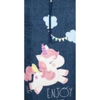MiwMiw Baby - Baby Saco de Silla de Paseo UNIVERSAL - IMPERMEABLE - INVIERNO - UNICORNI- color MARINO VAQUERO - details 0