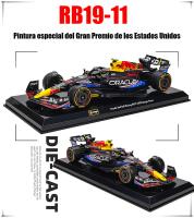 Modelo De Coche De Precisión Bburago 1:24 F1 Red Bull RB19 Gran Premio De Austin SF23 W14 Detallado a Escala Colección Regalo - details 6