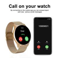 New round screen smart watch, bluetooth call, music, heart rate, weather, GPS, sport track, pedometer, waterproof, message reminder, calories, sleep, fashionable appearance, long battery life, multi-language support, personalized dials - details 20