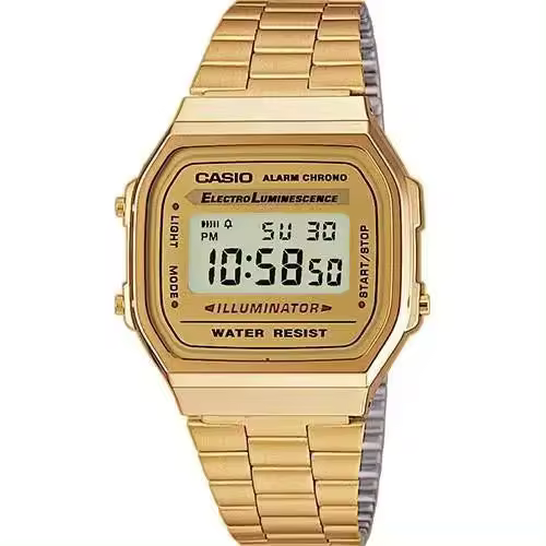 Reloj Casio A168WG-9EF Dorado con Múltiples Funcionalidades - 1