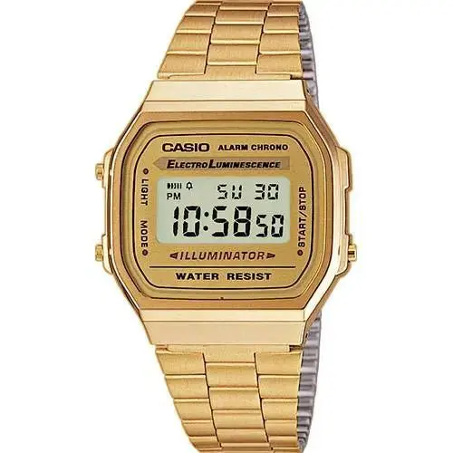 Reloj Casio A168WG-9EF Dorado con Múltiples Funcionalidades - 1