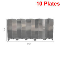 Escudo De Viento Para Estufa De Gas Plegable 8/10 Platos Para Camping Al Aire Libre Material De Aleación De Aluminio Resistente Al Viento Accesorio De Cocina Al Aire Libre - details 11