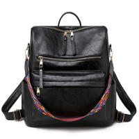 Mochila antirrobo para mujer,Cuero PU,para Todos Los Días, Viajes Cortos, Trabajo - details 3