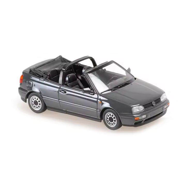 MINICHAMPS 1/43 VOLKSWAGEN GOLF CABRIOLET GRIS METALICO 1997 - 940055531 - 1