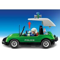 Coche de policía clásico PLAYMOBIL 50 aniversario set retro al estilo del original de 1977  (71591) - details 3