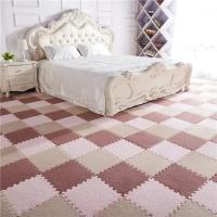 Carpetas De Espuma EVA Suaves Para Sala De Estar Y Juegos De Niños Alfombra De Piso Para Bebés Con Pelo Largo Y Espeso Tapete De Rompecabezas De Terciopelo - details 25
