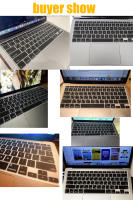 Funda De Teclado Para MacBook Air 13 Pulgadas 2022 2021 2020 Lanzamiento A2337 M1 A2179 Con Touch ID Protección Impermeable Silicona - details 3